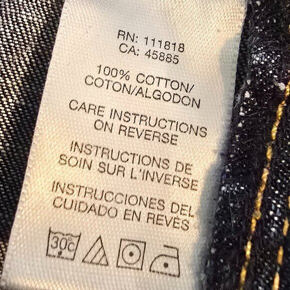 Michael Michael Kors Wide Leg Jeans - Dark Wash - Picture 8 of 9